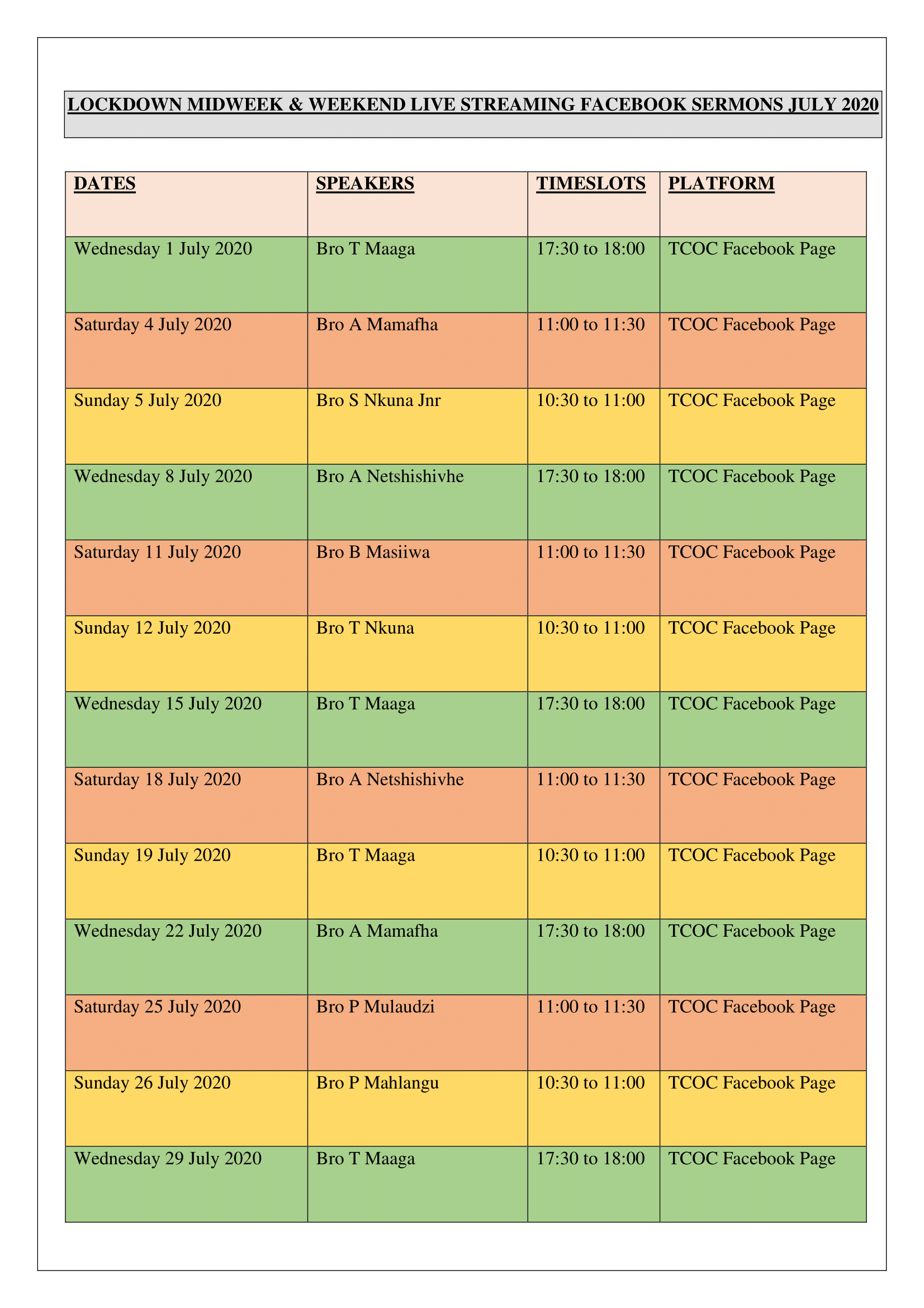 TCOC Lockdown Programme July 2020-1
